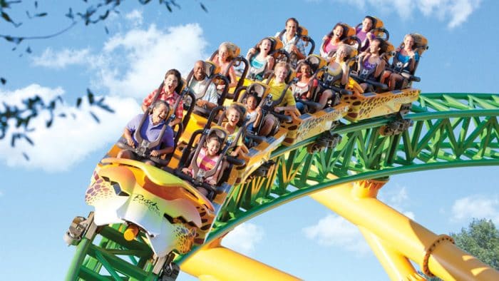 Parque Busch Gardens em Tampa