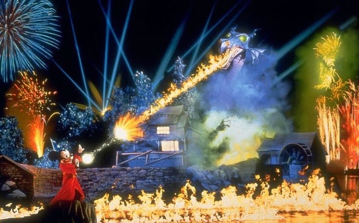 Fantasmic! no Disney Hollywood Studios