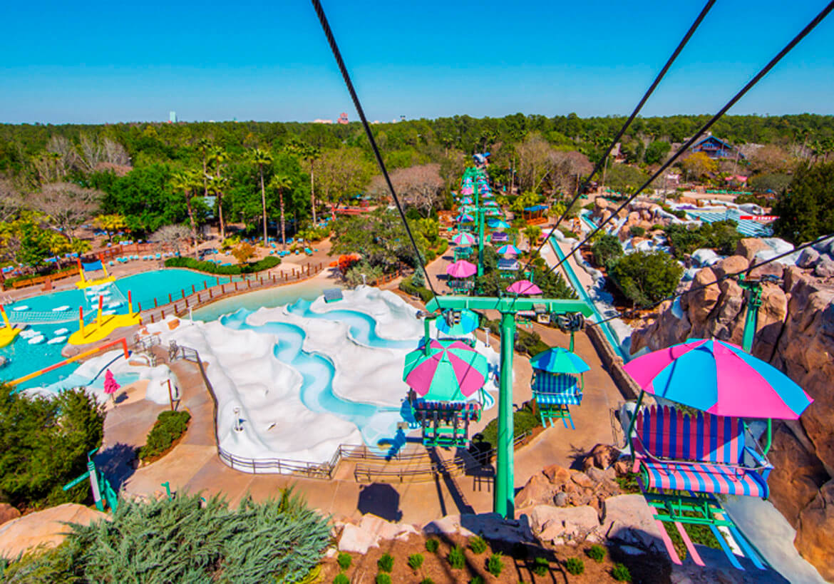 Parque Disney's Blizzard Beach em Orlando