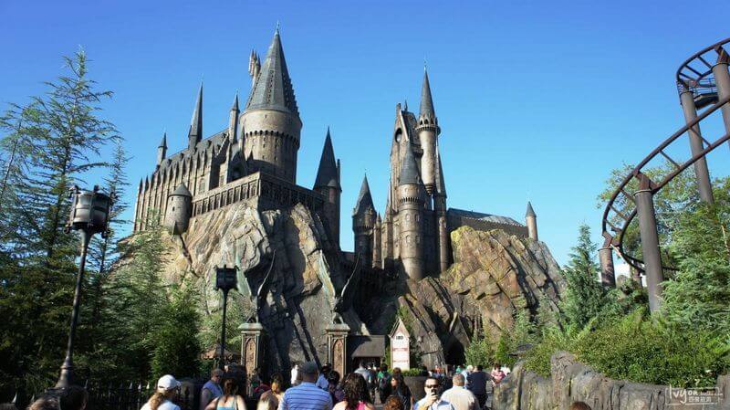 Castelo de Hogwarts no parque Islands of Adventure em Orlando