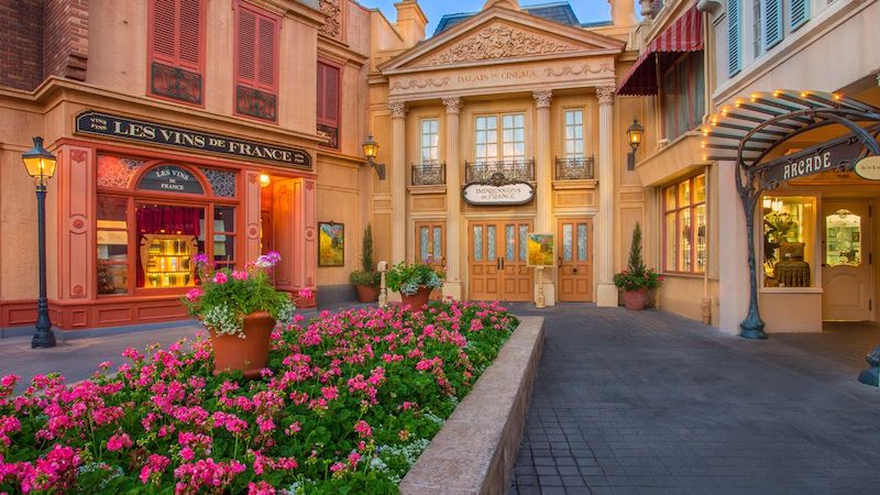 Impressions of France no Parque Epcot da Disney Orlando