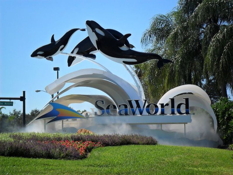 Parque SeaWorld em Orlando