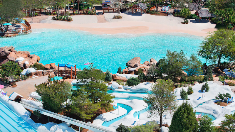 Melt-Away Bay no parque Blizzard Beach da Disney Orlando