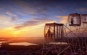 Passeios em Orlando: Complexo I-Drive 360 - Roda Gigante Orlando Eye