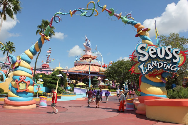 Seuss Landing no Parque Islands of Adventure Orlando