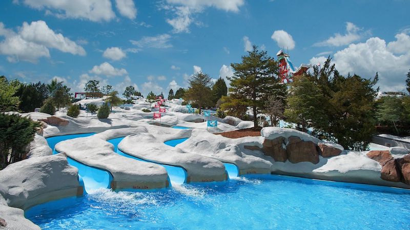 Snow Stormers no parque Blizzard Beach em Orlando