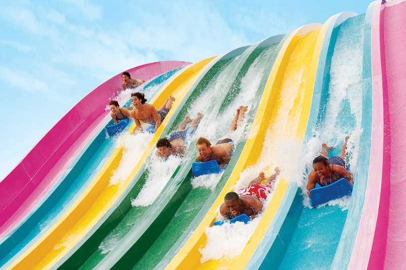 Taumata Racer no parque Aquatica em Orlando