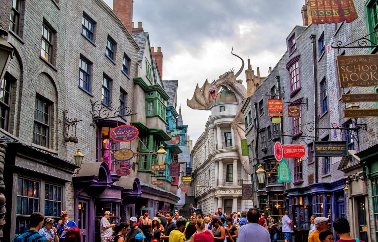 Beco Diagonal do Harry Potter no Universal Studios em Orlando