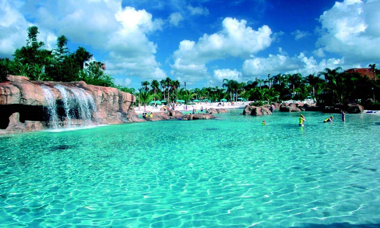 Piscina no parque Discovery Cove