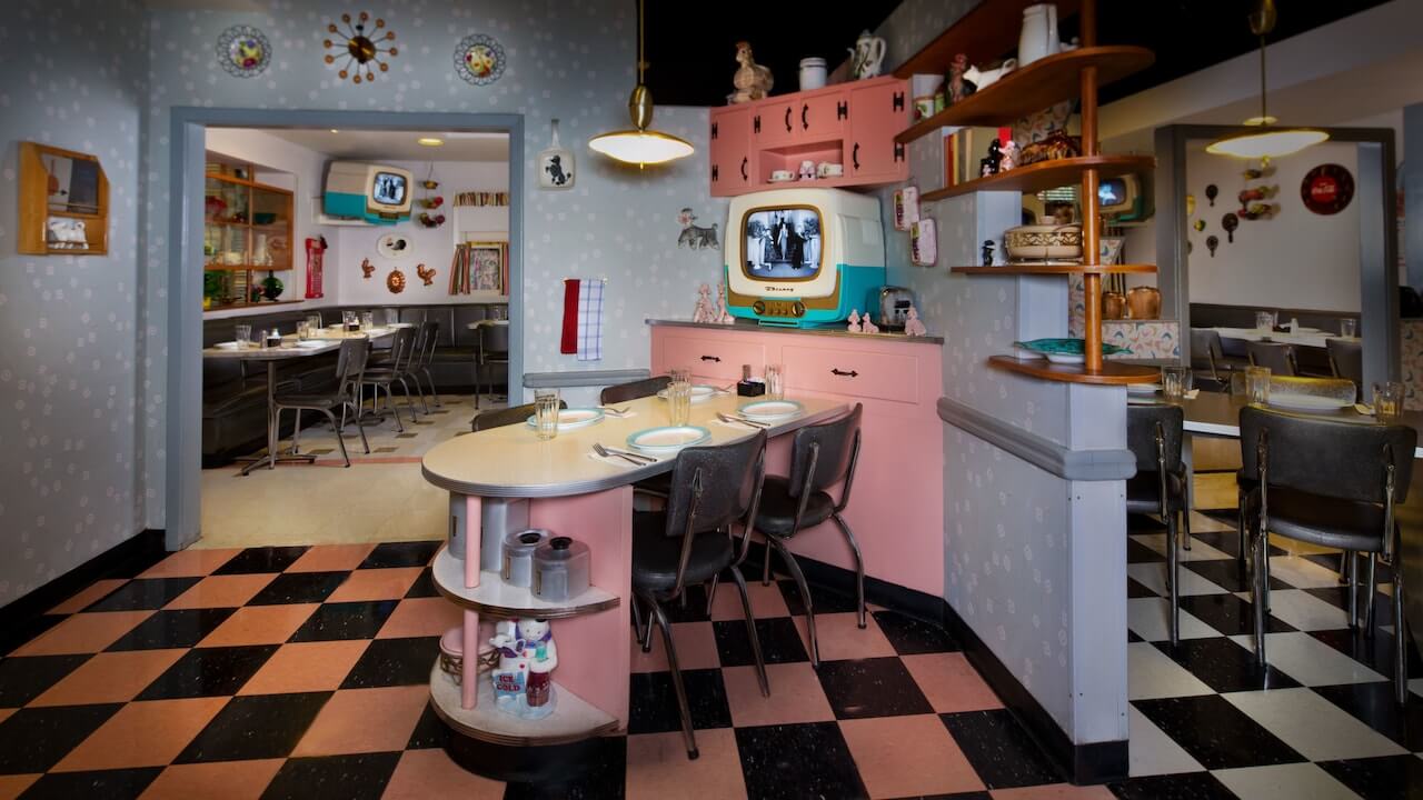 50's Prime Time Café na Disney Orlando