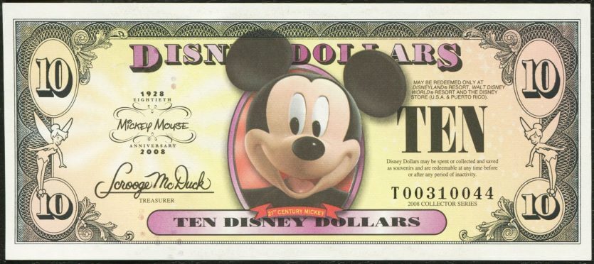 Disney dollars