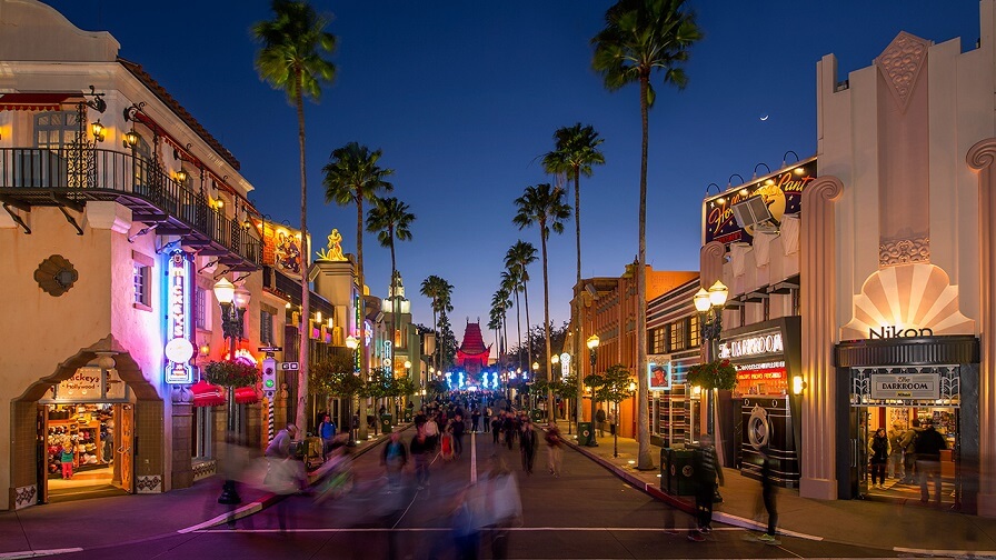 Parque Hollywood Studios na Disney Orlando