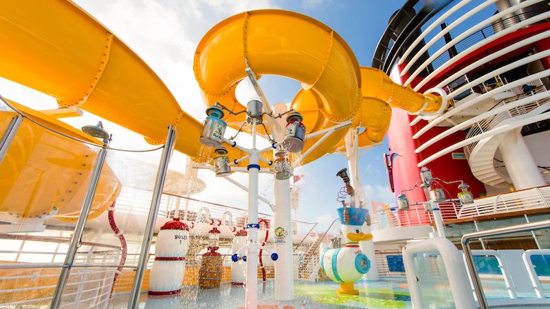 AquaLab no cruzeiro Disney Dream