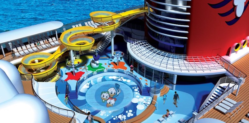 AquaLab no cruzeiro Disney Fantasy