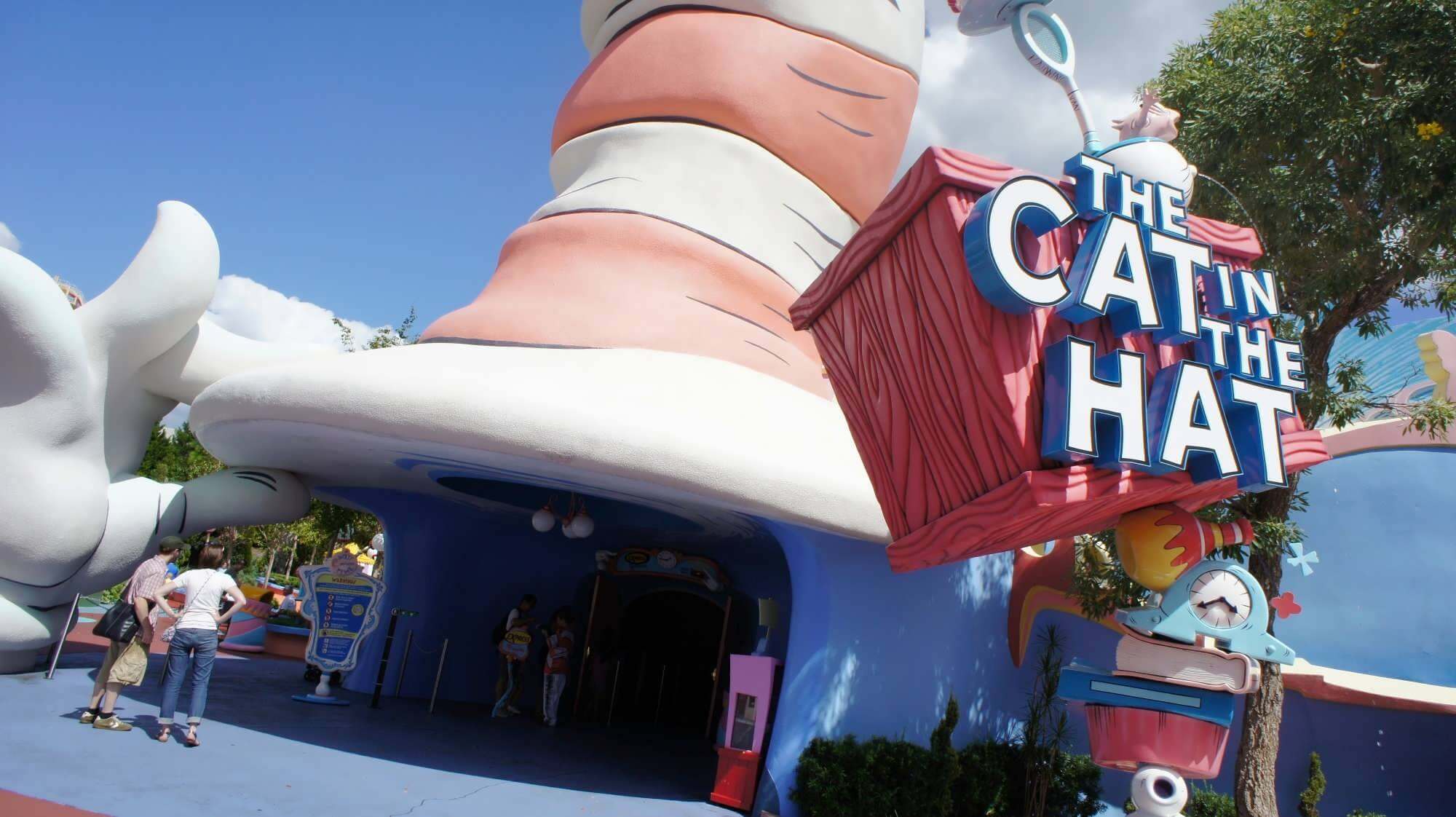 The Cat in the Hat no Parque Islands of Adventure Orlando