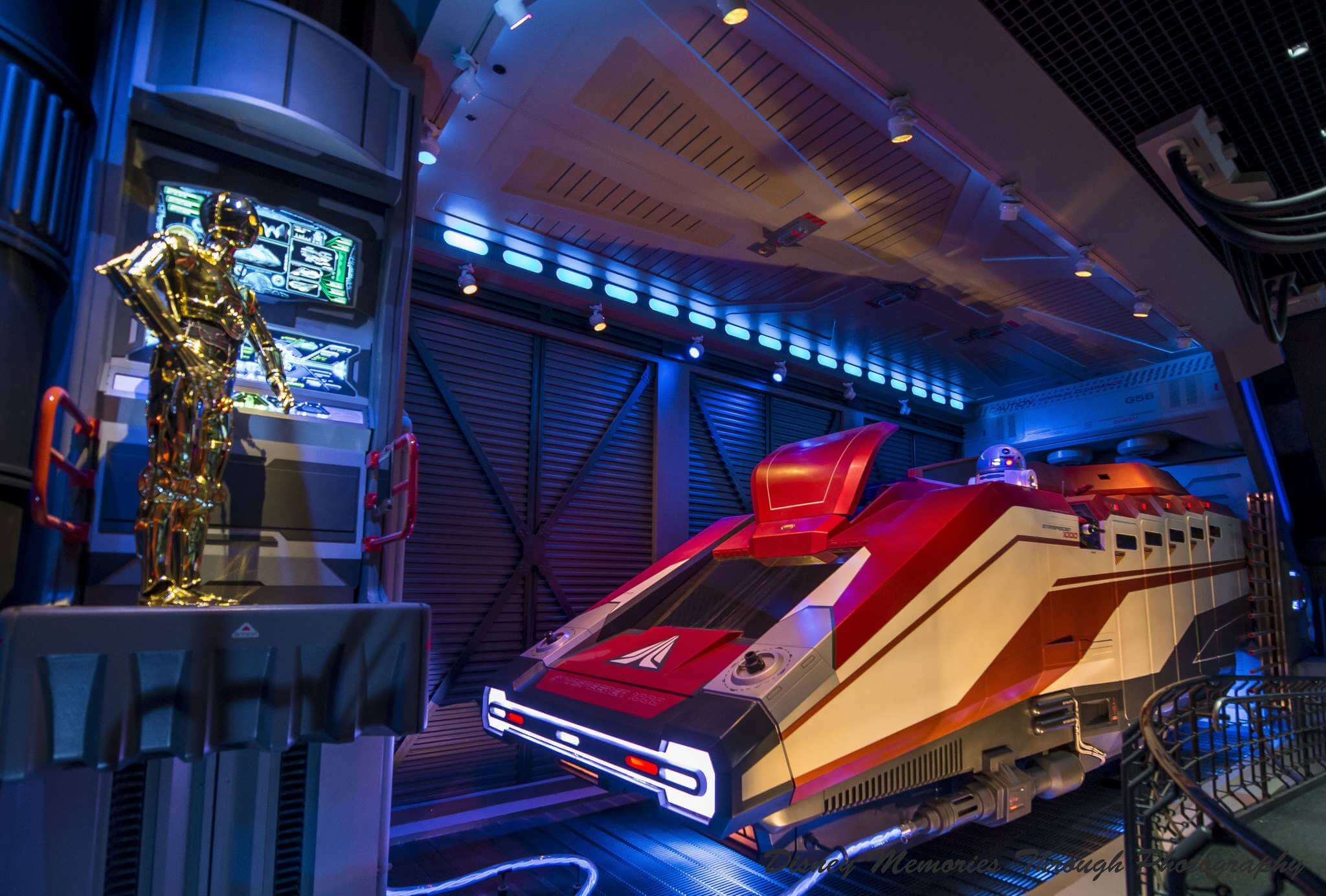 Star Tours – The Adventures Continue no parque Hollywood Studios da Disney Orlando