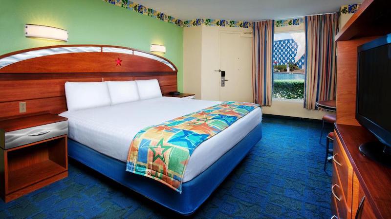 Quarto no hotel Disney All-Star Sports em Orlando