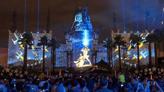 Star Wars: A Galactic Spectacular no Hollywood Studios da Disney Orlando