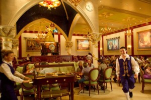 Restaurante Be Our Guest da Bela e a Fera na Disney Orlando