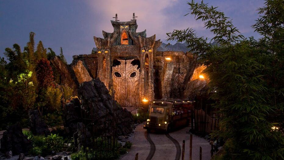 Skull Island: Reign of Kong no Parque Islands of Adventure Orlando