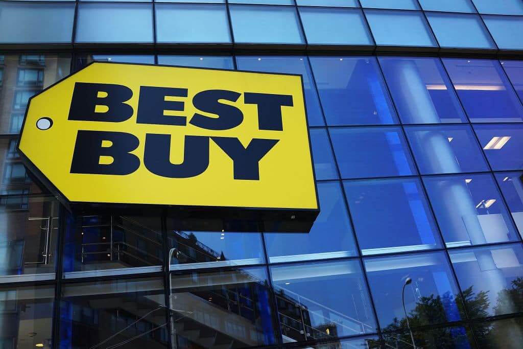 Letreiro da loja Best Buy em Orlando