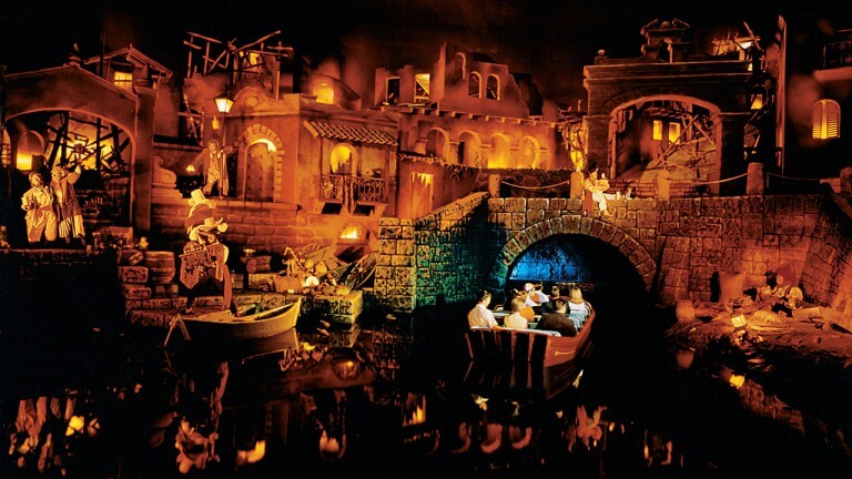 Pirates of the Caribbean no parque Magic Kingdom da Disney Orlando