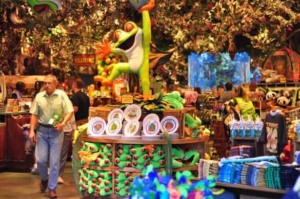 Restaurante Rainforest Cafe Orlando: loja