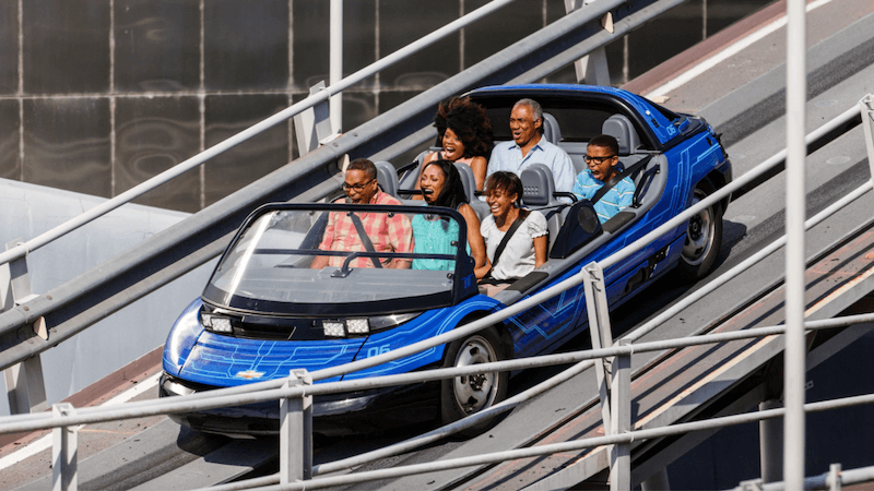 Test Track no parque Epcot da Disney Orlando