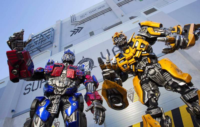 TRANSFORMERS: The Ride-3D no parque Universal Studios em Orlando