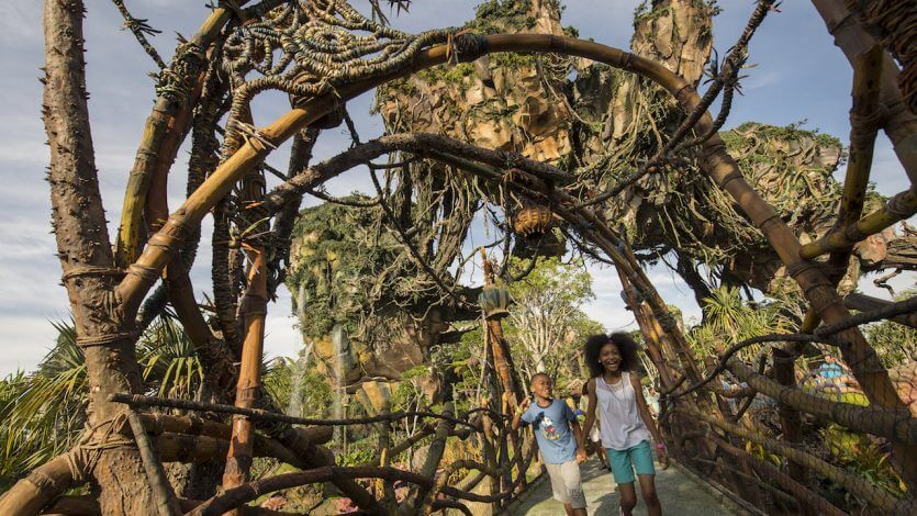 Mundo de Avatar no Animal Kingdom da Disney Orlando