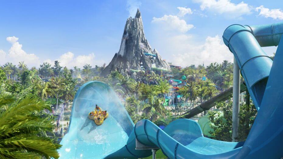 Parque Volcano Bay em Orlando: atrações