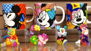 Produtos do Romero Britto na Disney Orlando