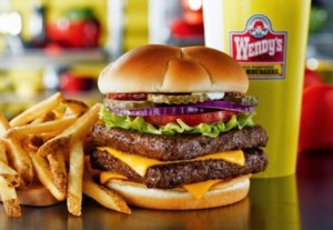 Lanchonete Wendy's em Orlando: lanche