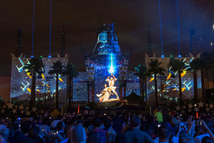 Show de Star Wars na Disney Orlando