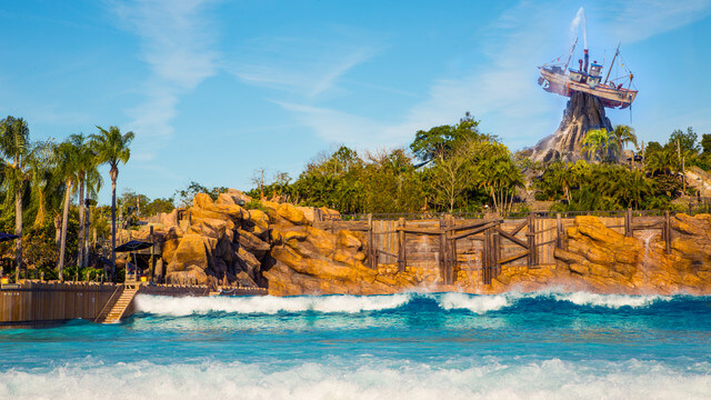 Parque aquático Typhoon Lagoon na Disney Orlando