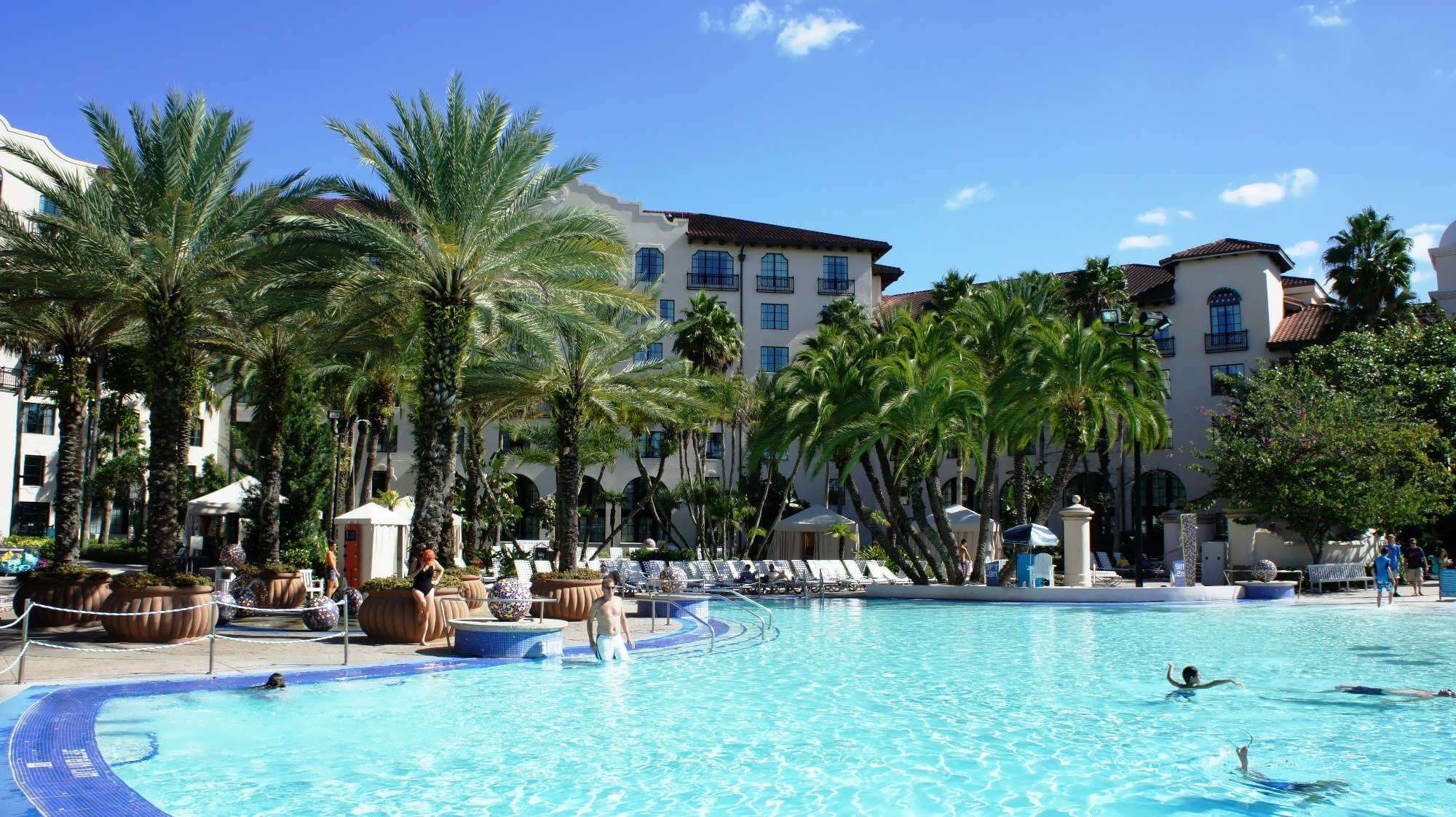 Piscina no Hard Rock Hotel na Universal Orlando