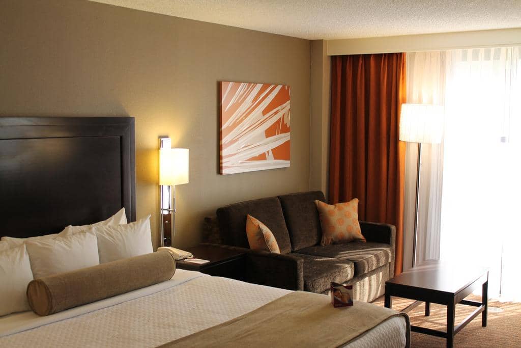 Quarto do Hotel Crowne Plaza Miami Airport