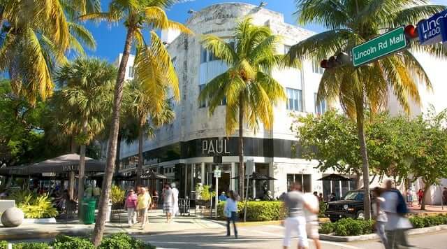 Compras na Lincoln Road em Miami