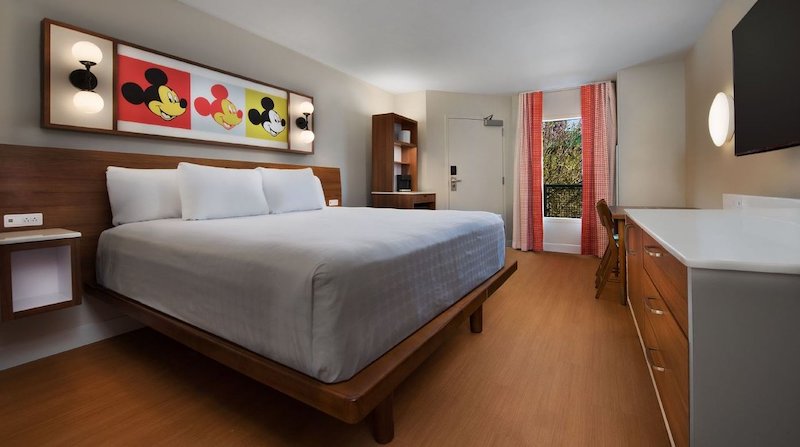 Quarto Preferencial no hotel Pop Century Resort da Disney em Orlando