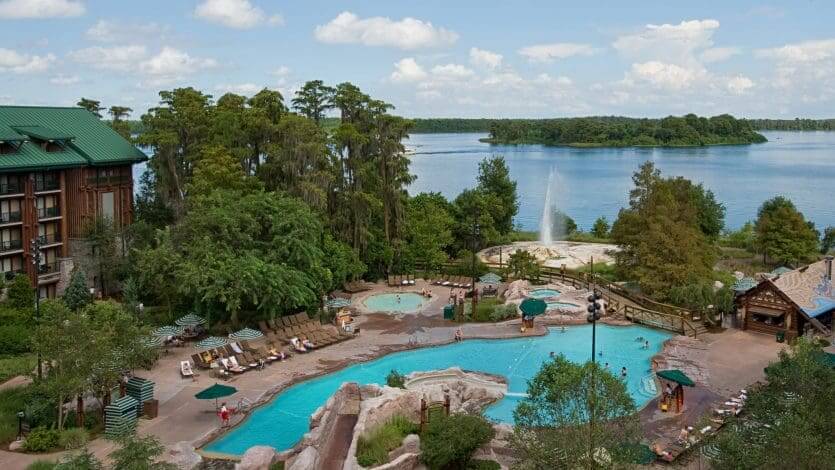 Piscinas no Boulder Ridge Villas at Disney's Wilderness Lodge