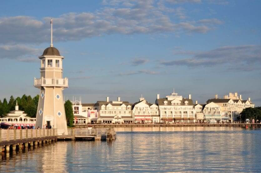 Vista do Disney's Yacht Club Resort