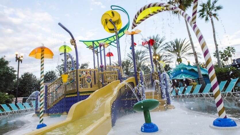 Doubloon Lagoon no Disney's Port Orleans Resort - French Quarter