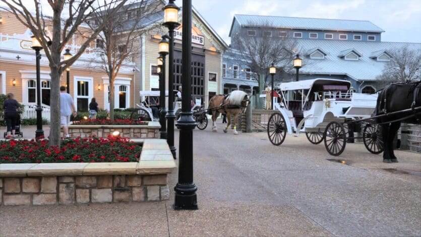 Passeio de carruagem no Disney's Port Orleans Resort - French Quarter