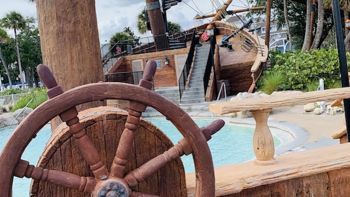 Área infantil na Stormalong Bay no Disney's Beach Club Villas