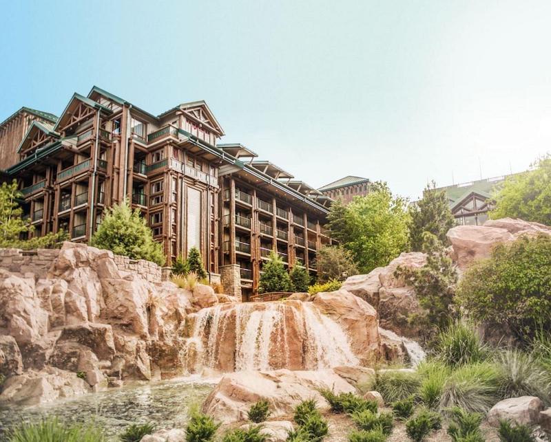 Vista do Copper Creek Villas & Cabins at Disney's Wilderness Lodge