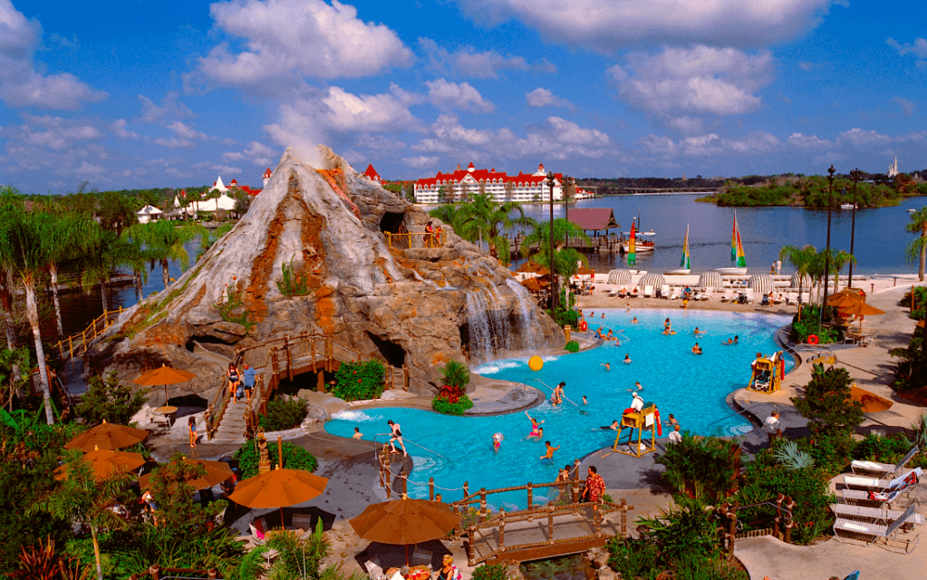 Piscina lava no Disney's Polynesian Villas & Bungalows