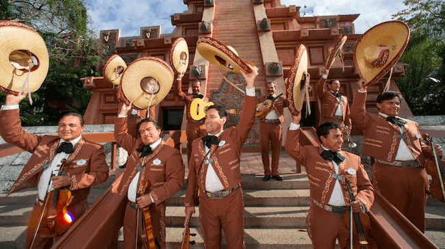 Mariachi Cobre no parque Disney Epcot Orlando