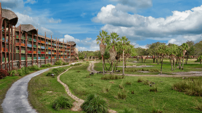 Savana africana no Disney's Animal Kingdom Villas - Jambo House