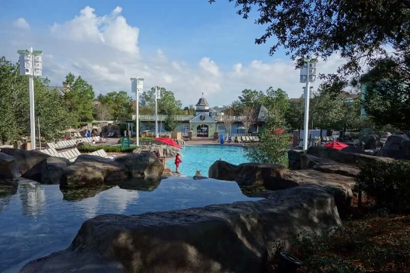 Piscina no Disney's Saratoga Springs Resort & Spa