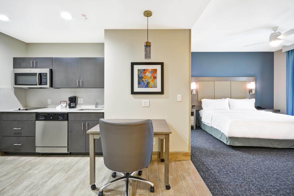 Quarto do Hotel Homewood Suites by Hilton Orlando Theme Parks